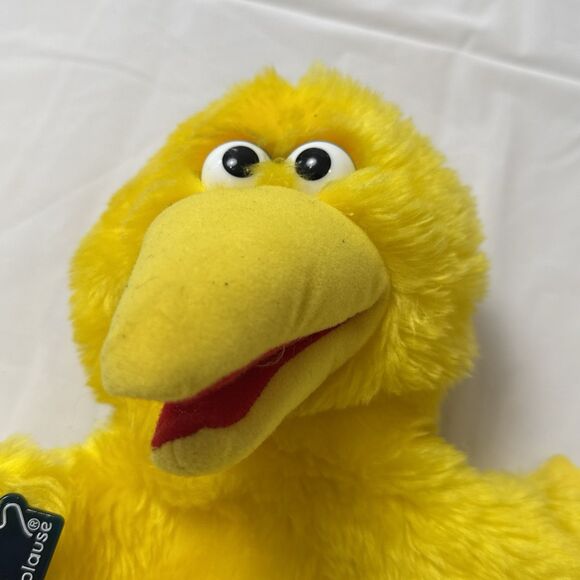 Vintage Big Bird 12" Hand Puppet Plush Applause Brand - Sesame Street - Picture 3 of 9